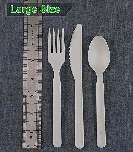 Knives Forks Spoons Utensils, Heavyweight HeavyDuty Flatware Is Eco Friendly Products Lounge Party Wedding BBQ