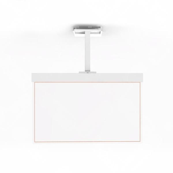 55 Inch OLED Transparent Display With Hanging Installation Ultra Slim Design