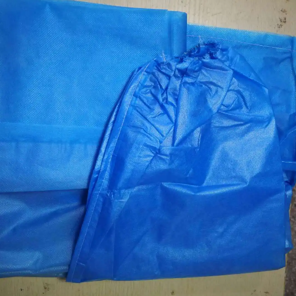 100% PP Polyester Film Laminated Nonwovens for Disposable Protective Clothing Production