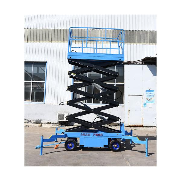 All Round Small Electric Telescopic Winch Manual Scissor Scaffold Lift Boom Lift Elevator Aerial Work Platform System