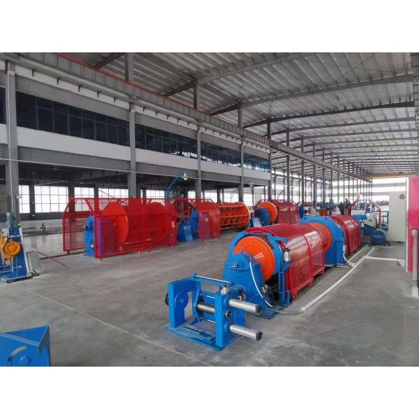 500RPM 630 Copper Bunching Machine , 10 16 25 35 Cable Stranding Machine