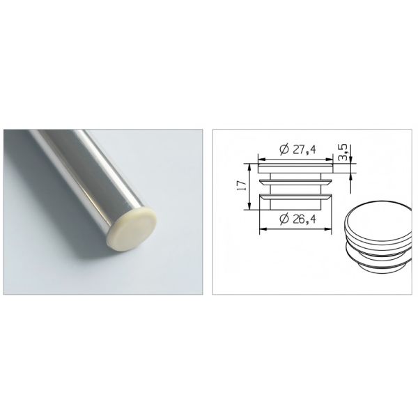 Strong Hardness Impact and Wear Resistant Plastic Pipe Plug for Lean Tube End Cover