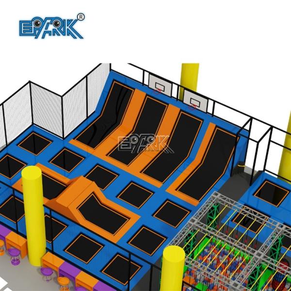 Trampoline Park Soft PlayTrampoline Indoor Playground Equipment Play Gym Jungle Theme