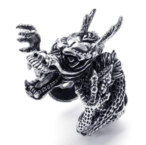 Tagor Jewelry Super Fashion 316L Stainless Steel Casting Rings Collection PXR004