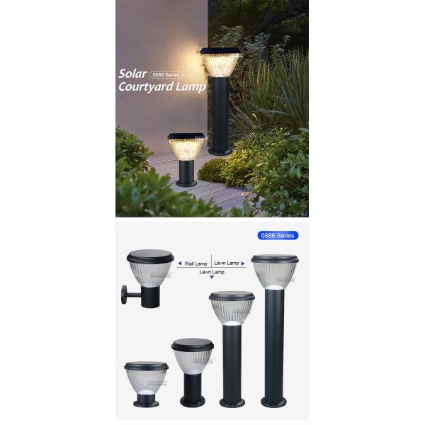 Смолотая лужайка ландшафта 160lm солнечная освещает IP66 на открытом воздухе делает водостойким