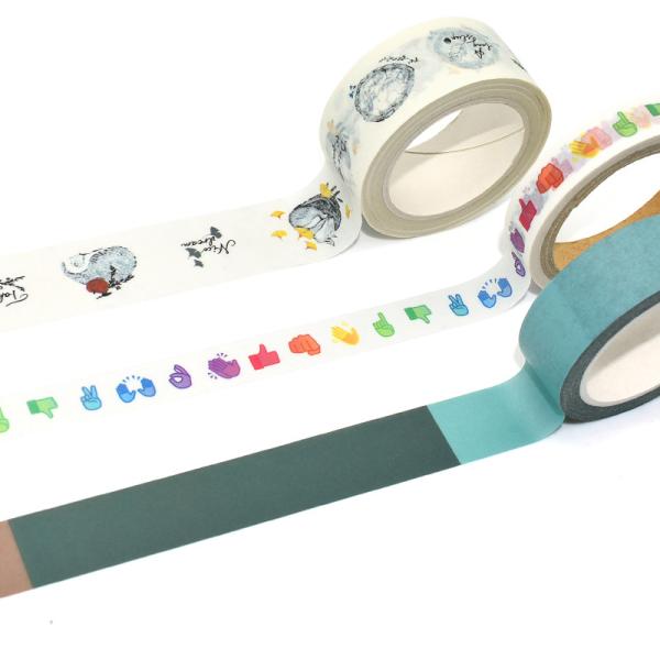 Tearable акриловый прилипатель водоустойчивое Kawaii покрасил маскируя ленту Washi