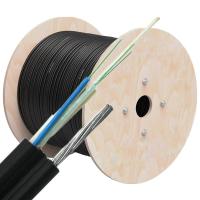HDPE 7x0.8mm câble optique aérien aérien GYTC8S de fibre de 48 noyaux
