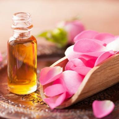 Óleo de rosa de flores cosméticas, número CAS 8007-01-0