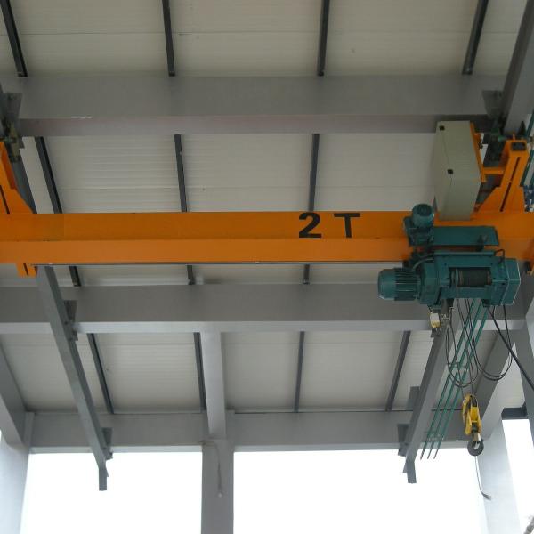 Período de 7,5 toneladas do guindaste 8m do EOT de Suspension Single Beam do modelo de LX