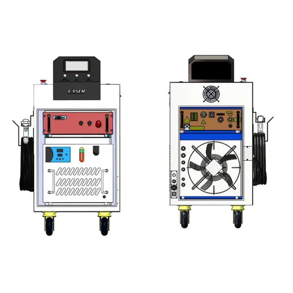 Portable Oil Painting Rust Removal Fiber Laser Erasering Machine