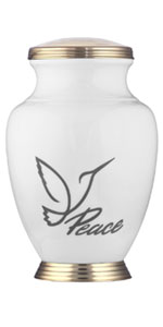 Cherry Wood Grain Finish Cremation Urn | Human Ashes Adult Memorial urn, Burial, Funeral Cremation Urns | 200 Cubic