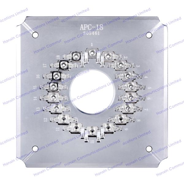 German Steel Fiber Optic Polishing Plate 18 Connectors One Times 1.1kg