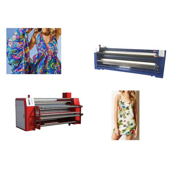 顧客用1.9メートルの回転式タイプ織物のカレンダー機械昇華移動