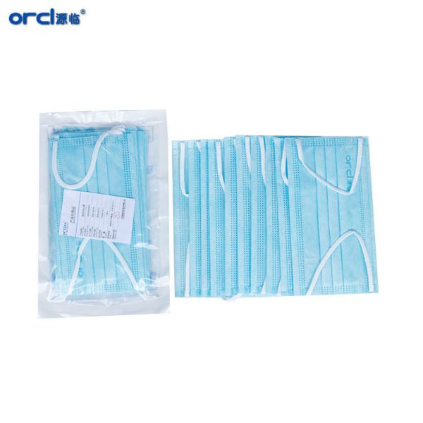 Fluid-Resistant Medical Supply 3-Ply Surgical Mask Ideal for OR & Medical Procedures