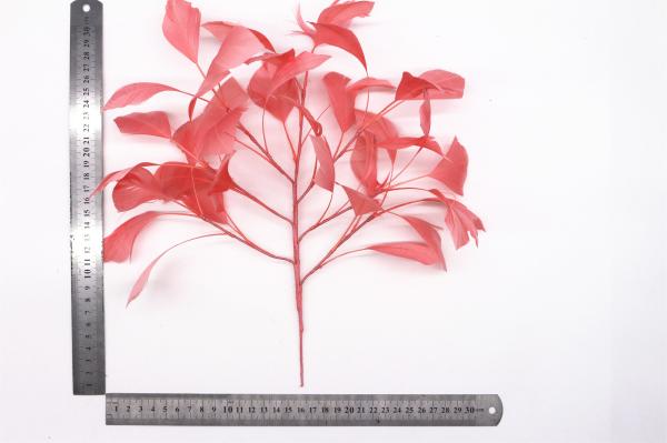 15x30cm Stripped Goose Flower Feather Mounts With Wire Accessory DHL Shipped