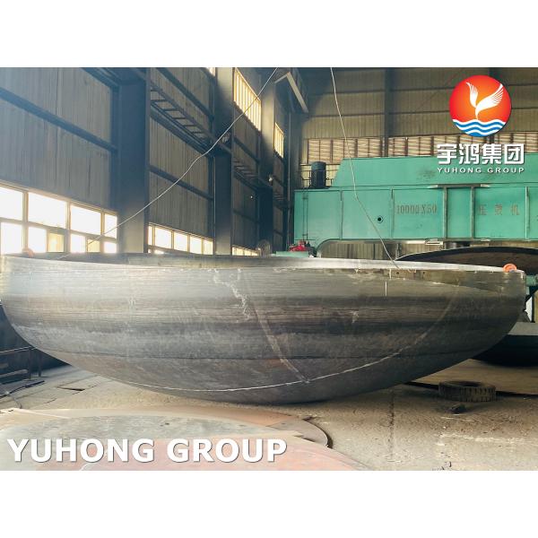 Углеродистая эллиптическая головка ASTM A516 Gr.70 теплообменник Нефтяной бак Петрохимика