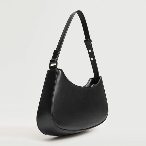 Brand Customized Logo Solid Color Ladies Shoulder Bag High Quality Pu Leather Ladies Small Handbag
