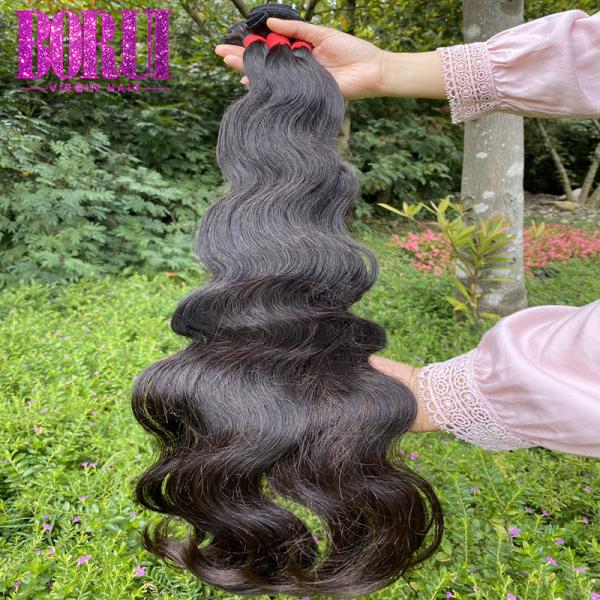 10A Cuticle Aligned Hair , Raw Virgin Human Peruvian Malaysian Hair Smooth