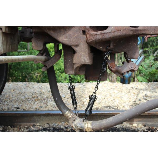 Железнодорожное покрытое электрофорезное соединителя UIC шланга системы торможения 11MPA стандартное