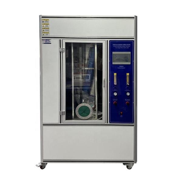 EN 50265 IEC 60332 Touch Screen Single Wire Vertical Combustion Testing Machine Single Cables Combustion Resistance Test