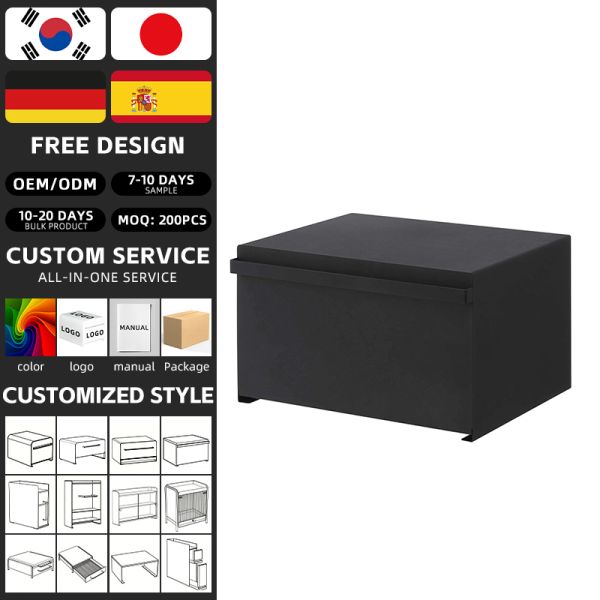Cabinet Living Room Magnetic Door Steel Stacking Bread Boxs Coffee Machine Organize Rack Kitchen Countertop Spice Storage Shelf