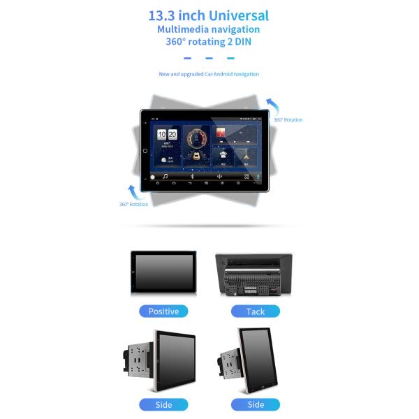 13,3 универсалия Din системы навигации 2 мультимедиа Carplay андроида дюйма