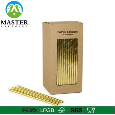 2019 hot sale disposable colorful drinking paper straws
