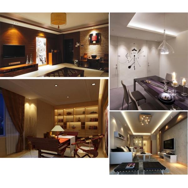 18W COB Round Warm White Recessed Down Lighting Heat Dissipation Interior LED Fitting