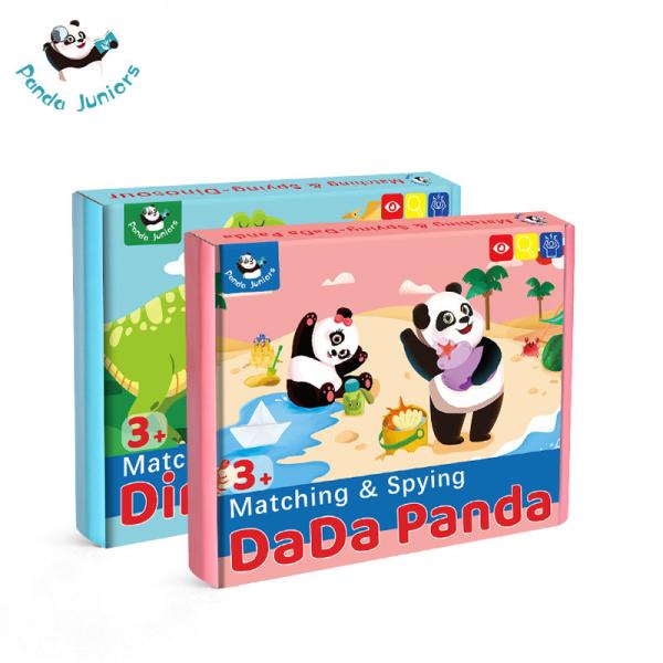 Practice Focus 54 Cards Kids Matching Memory Game Kindergarten Toys For Learning