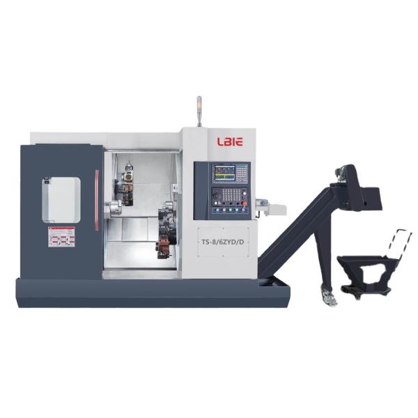 Powerful Multi Spindle Cnc Vertical Turret Lathe With Back Spindle
