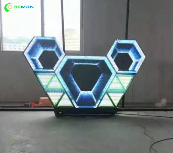 SMD Indoor Full Color Video Led Screen Dj Booth Display For Nightclub Bar P4 P5 P6