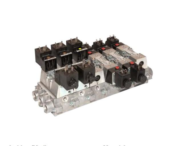 ISO Star Valve - Solenoid  Norgren SXE9573-A71-00K  Flow:	1230.00 l/min Operation:	5/2