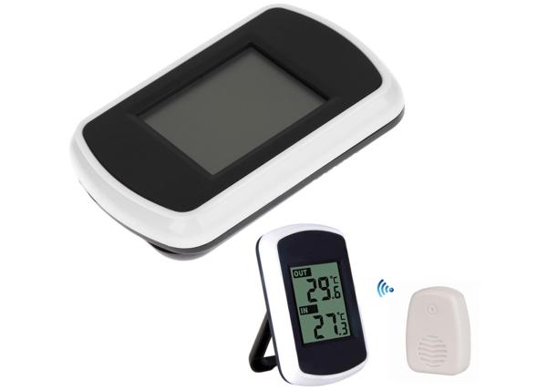433MHz LCD Digital Wireless Ambient Weather Station Indoor Outdoor Temperature Thermometer Humidity Sensor Display