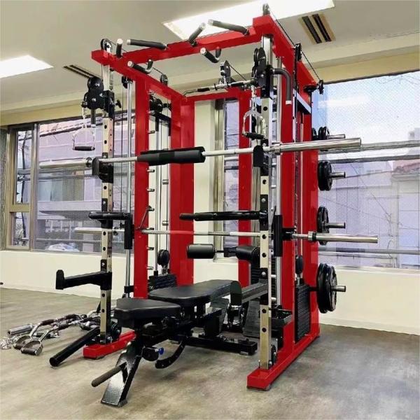 Home Gym Station Multi Functional Power Cable Crossover for Bodybuilding and Squat Rack