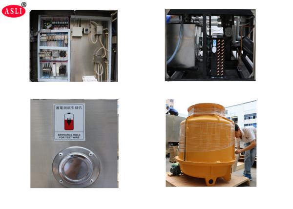 ISO 4892-2 UV Weatherometer Xenon Arc Test Chamber Customized Size And Color For Rubber