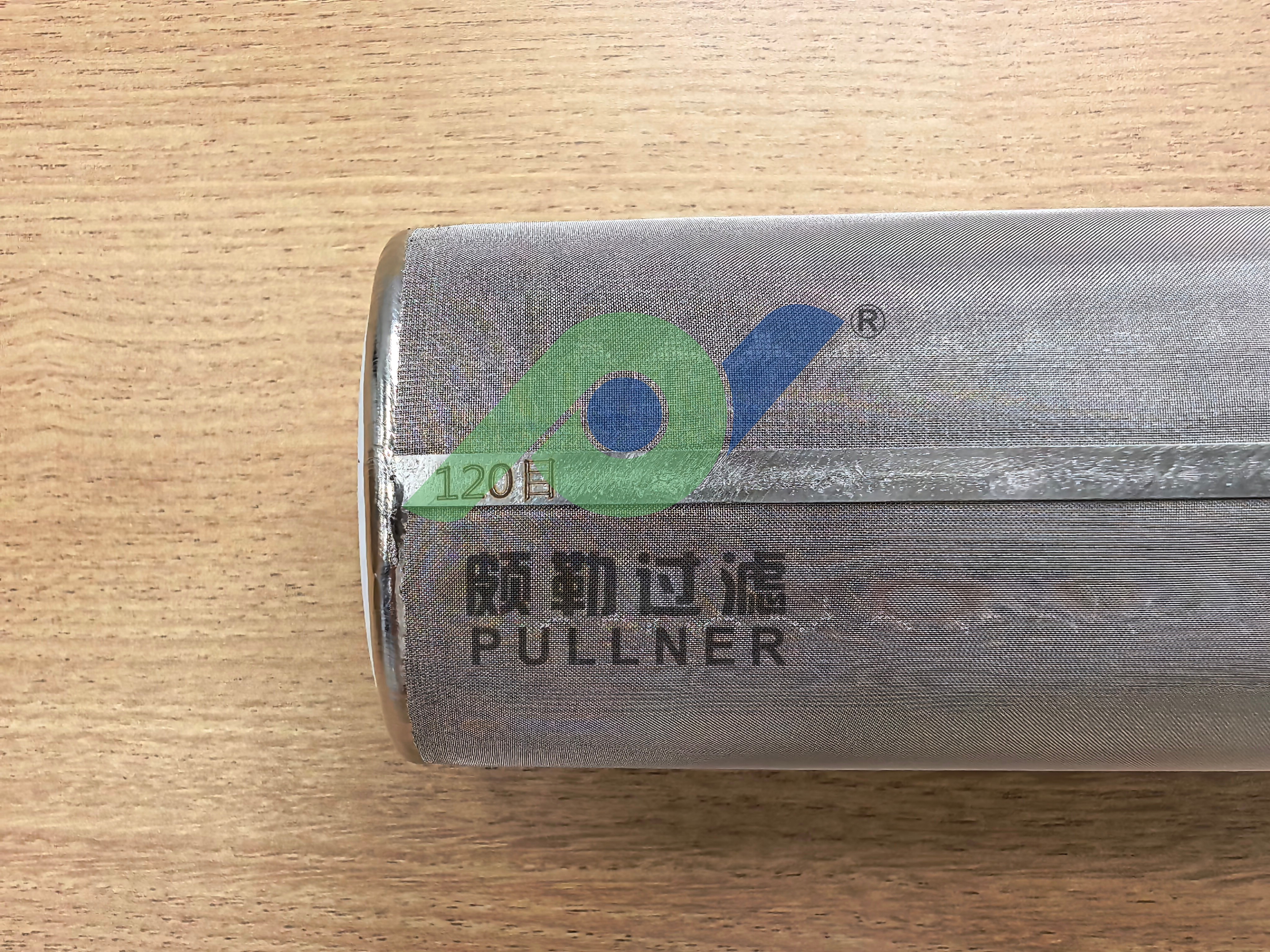 Stainless Steel Filter Cartridge with 120 Mesh Metal Mesh Filter for High Mechanical Strength and Temperature Resistance