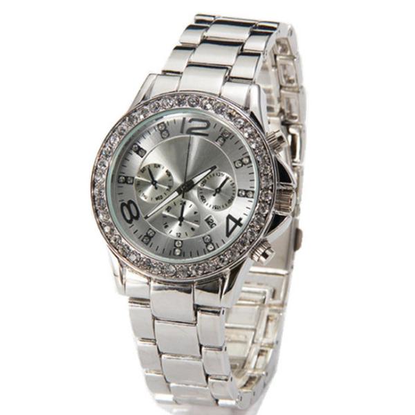 OEM Jewelry alloy quartz movement watch , 3 ATM waterproof mens fashion watches