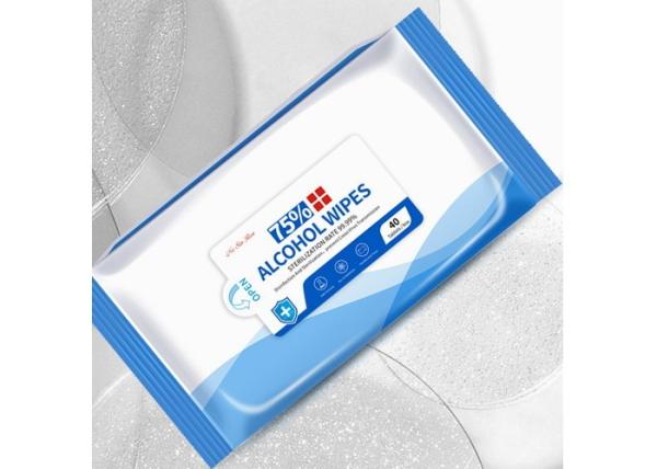 Soft Isopropyl Alcohol Wipes , Hospital Grade Alcohol Surface Wipes