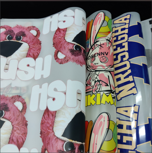 Hot Peel 30*100cm DTF Film Roll PET Film for All DTF Printers Like for Epson I3200 L1800 DX5 Printers