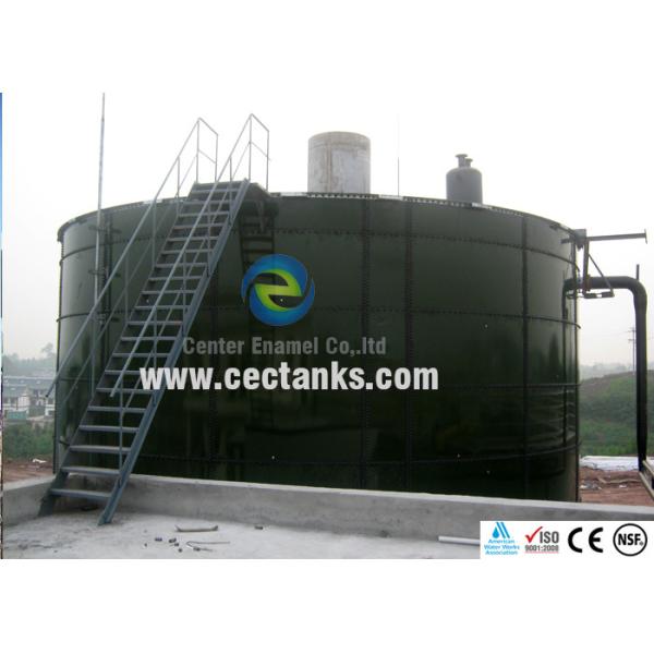 Résistance chimique agricole de systèmes d'arrosage de cuves de stockage de l'eau d'irrigation en acier enduite en verre