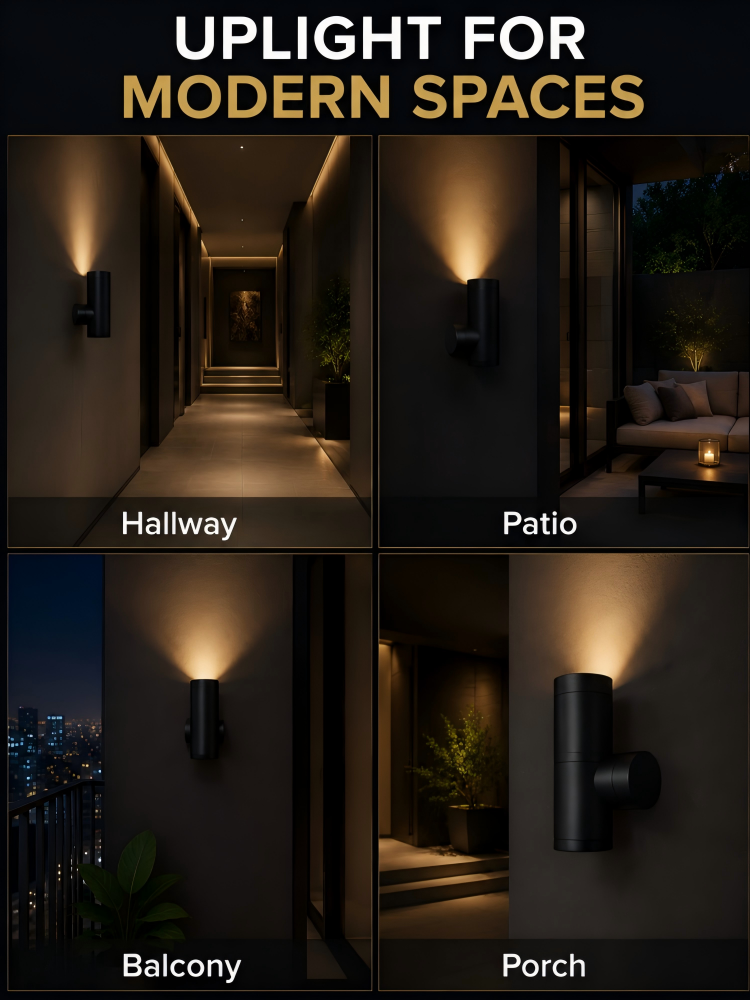 IP65 5W LED Outdoor Wall Lights Low Energy Consumption For Patios Villas Pathways