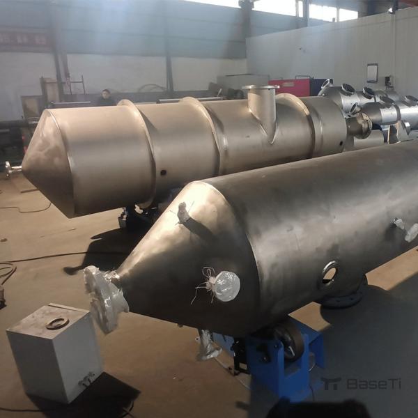 Titanium Tri Clamp Titanium Heat Exchanger For Food Processing Pharmaceutical