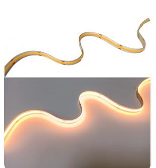 White Color LED Flexible Strips , 24V COB LED Strip Light IP20