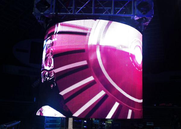 Performance P6 Indoor LED Display SMD 3528 / LED Stage Curtain Screen Wall Mounted