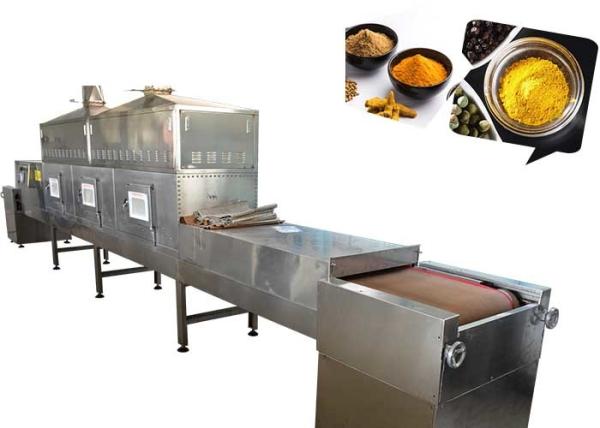 Conveyor Belt Industrial Microwave Dryer With Transmission System For Pet Food