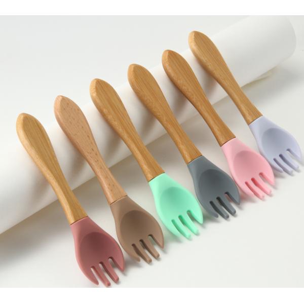 Ложка младенца силикона качества еды питаясь устойчивая с подгоняет логотип