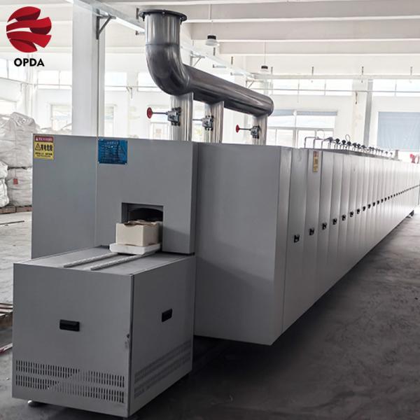 Compact Layout Pusher Furnace Detachable Structure Anti Stuck Material Design