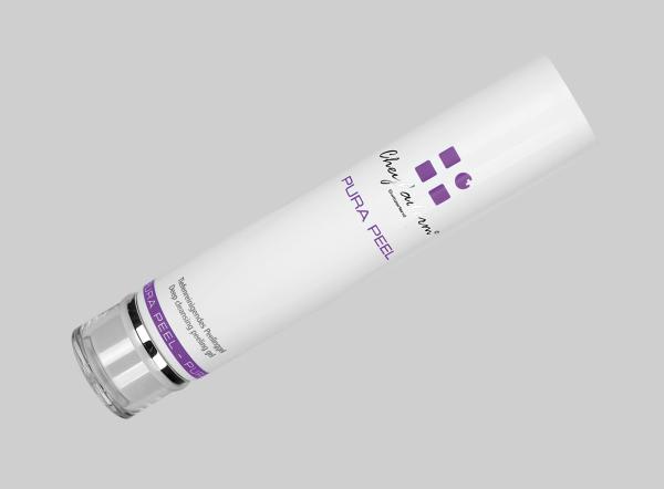 O plástico cosmético feito sob encomenda D35mm 35-110ml dos tubos desnata os tubos vazios do aperto para o costume da loção
