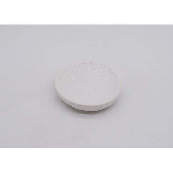 Hand Painted Ceramic Golf Bathroom Accessories Sets Sanitary Ware Solid White Color