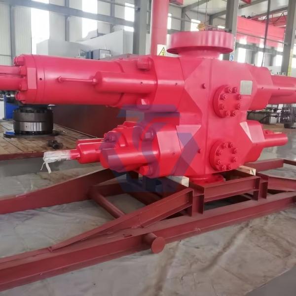 2000-15000 Psi Double Ram Bop API 16A Oilfield Well Control Equipment Drilling Blowout Preventer